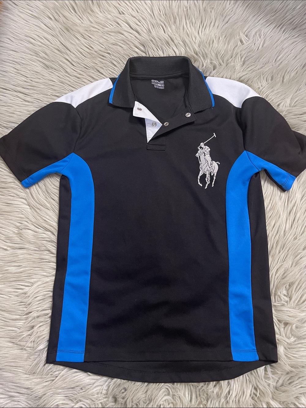 Polo by Ralph Lauren Black, Blue & White